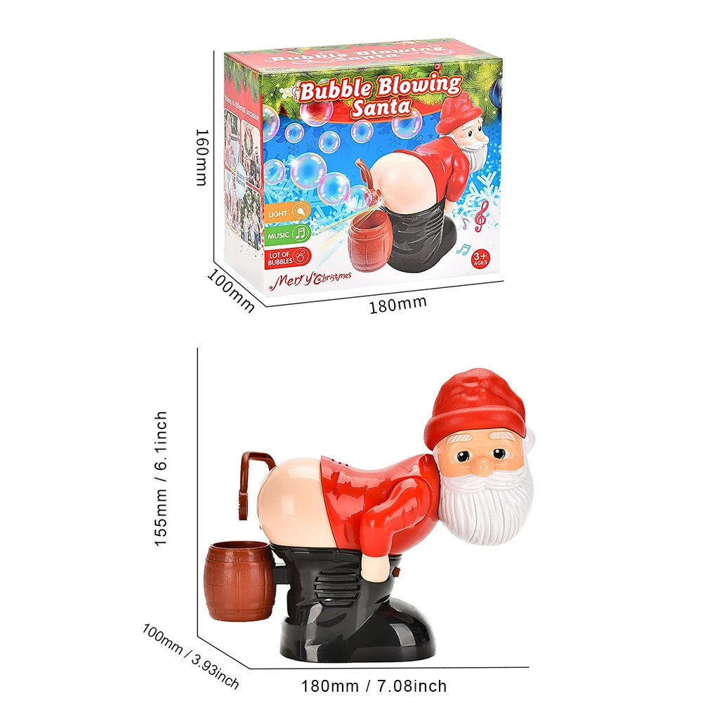 Christmas Santa Claus Bubble Blower