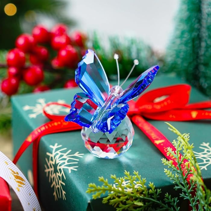 Butterfly Crystal Ornament Gift Box